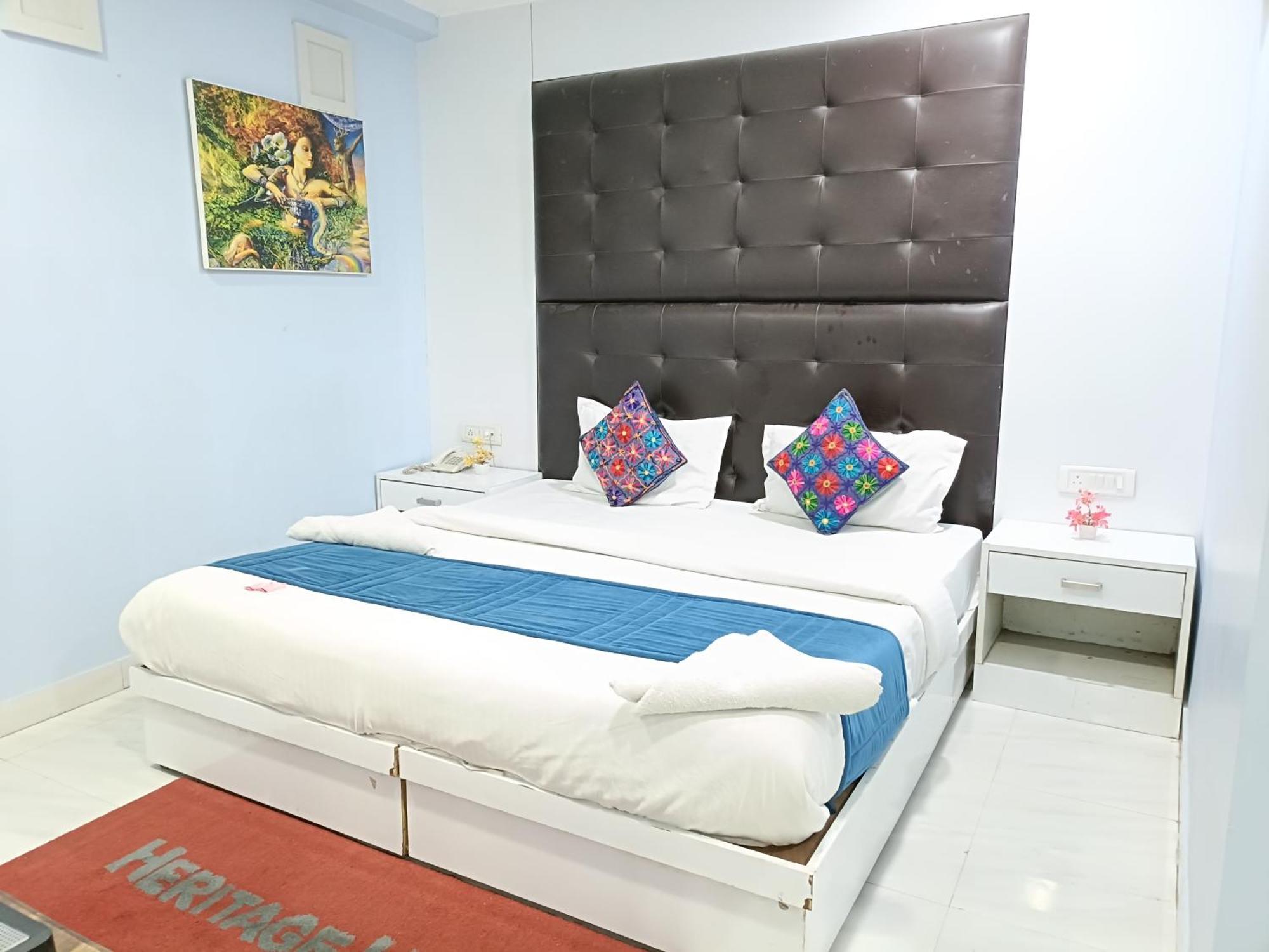 Hotel Heritage Home Walking 1 Minuit From R K Ashram Metro Station New Delhi Exterior foto
